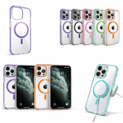 IPHONE 17 FUNDA MAGNETICA TRANSPARENTE DE ALTA RESISTENCIA Y ANTIAMARILLEO