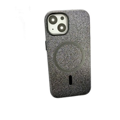 IP 15 FUNDA PROTECTORA MAGNETICA LIGERA CON TEXTURA DE LICHI