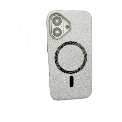 IP 16E FUNDA PROTECTORA MAGNETICA LIGERA CON TEXTURA DE LICHI