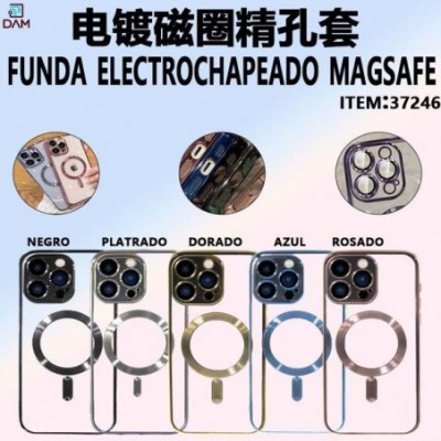 IPHONE 17 FUNDA ELECTROCHAPEADO MAGSAFE